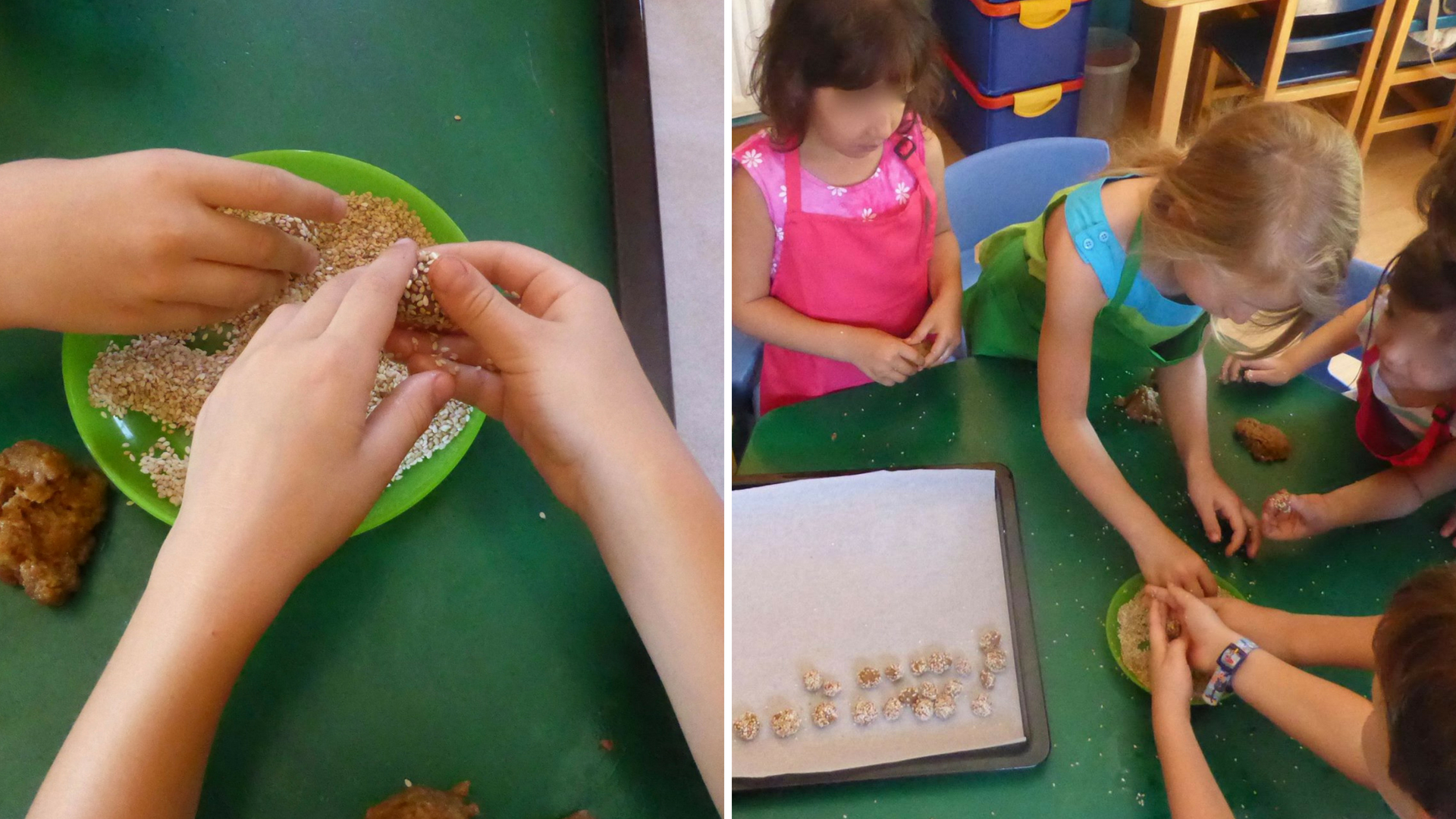 σουσάμι και παιδιά